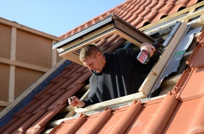Pose de fenêtres de toit Velux à Crépand